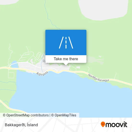 Bakkagerði map
