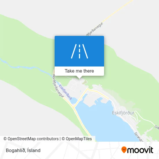 Bogahlíð map