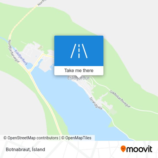 Botnabraut map