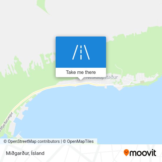 Miðgarður map