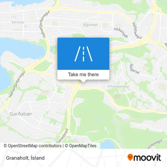 Granaholt map