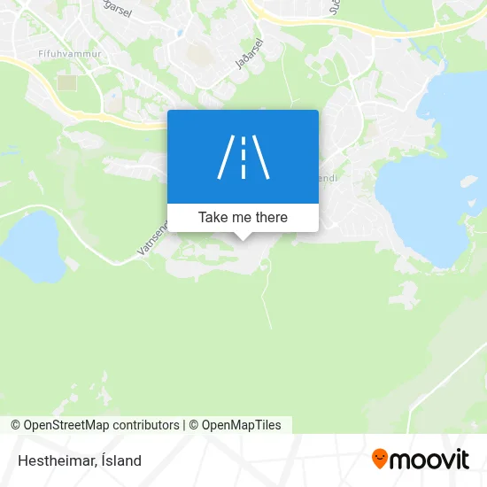 Hestheimar map