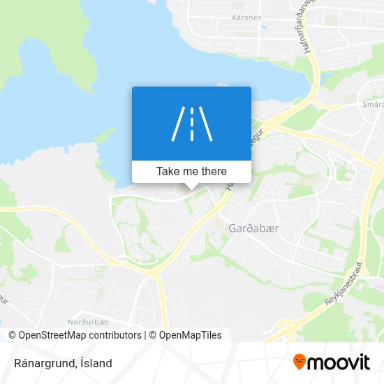 Ránargrund map