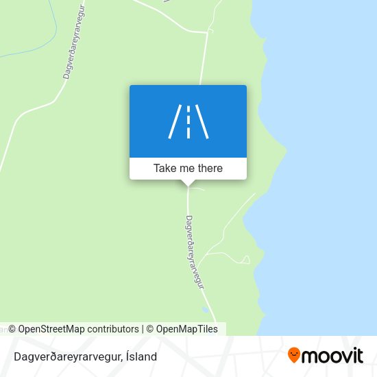 Dagverðareyrarvegur map