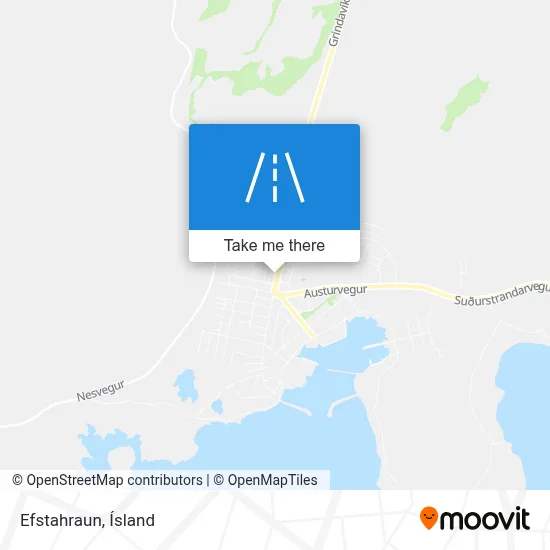 Efstahraun map