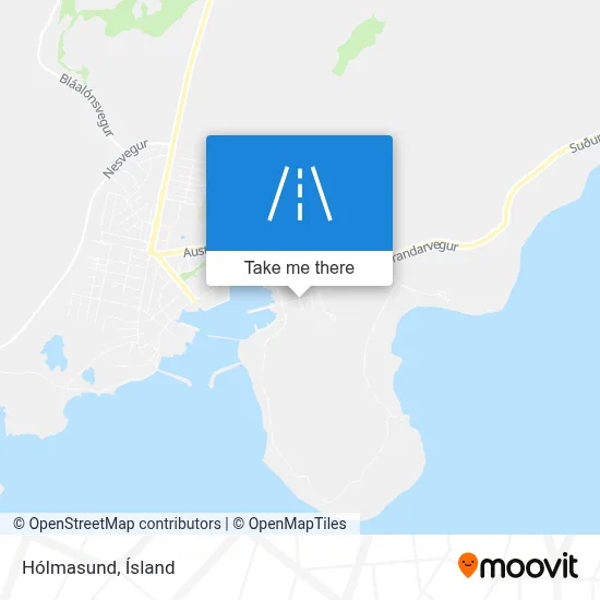 Hólmasund map