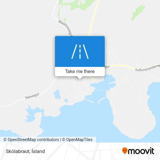 Skólabraut map