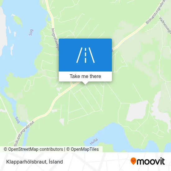 Klapparhólsbraut map
