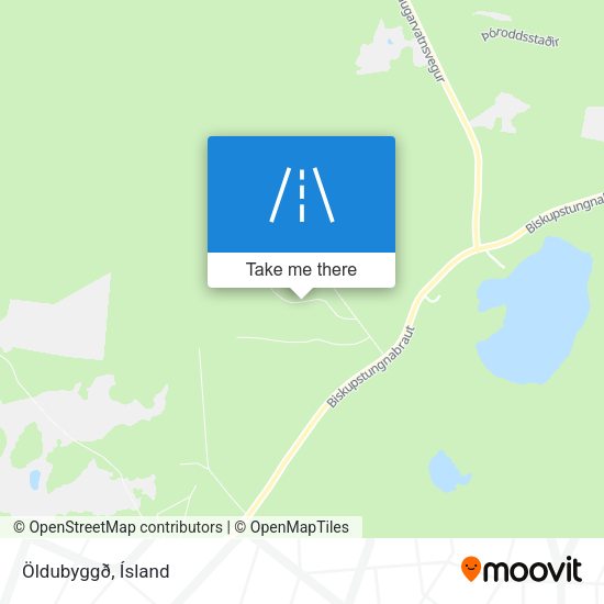 Öldubyggð map