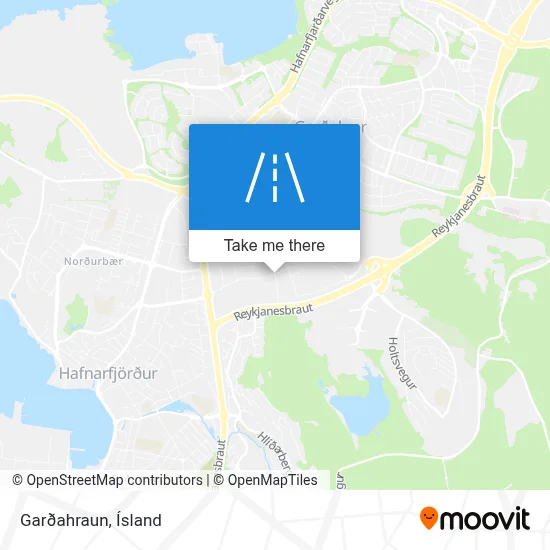 Garðahraun map