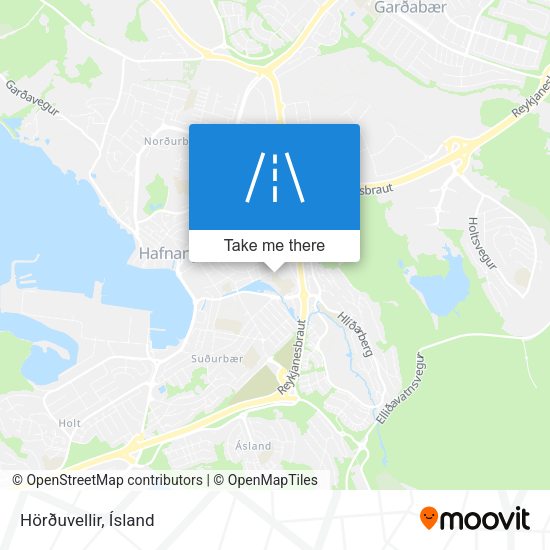 Hörðuvellir map