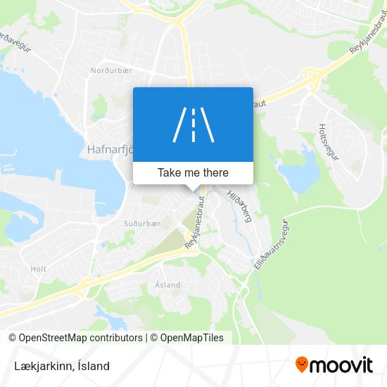 Lækjarkinn map