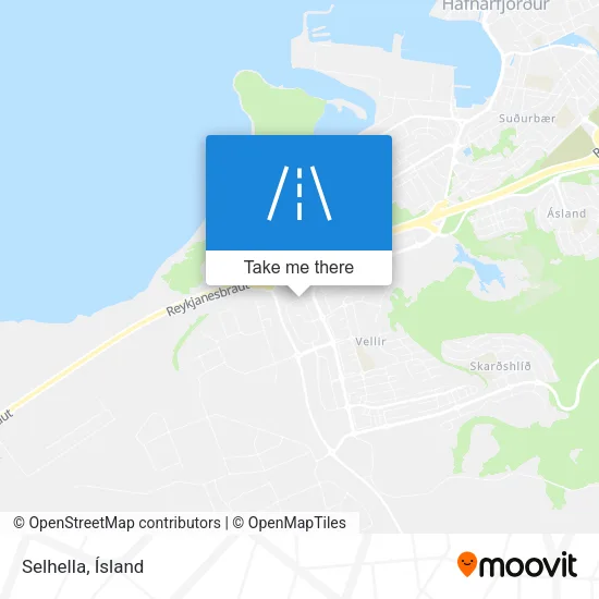 Selhella map