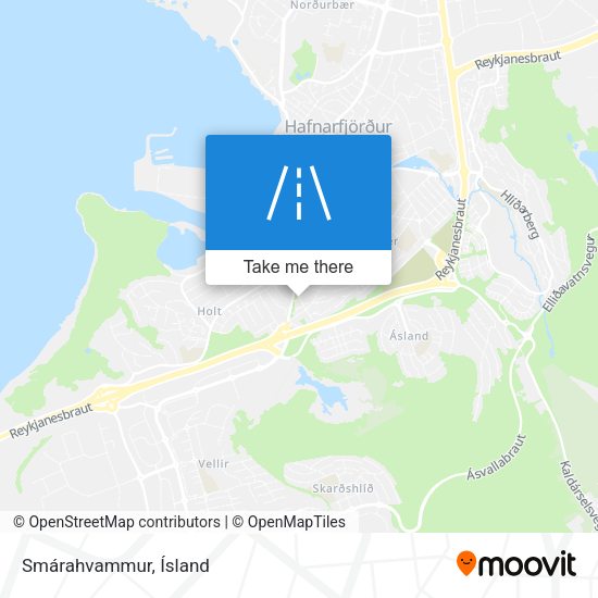 Smárahvammur map