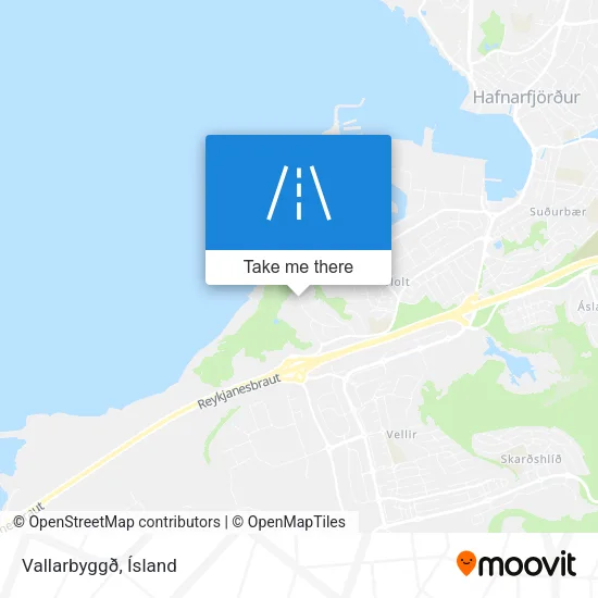 Vallarbyggð map