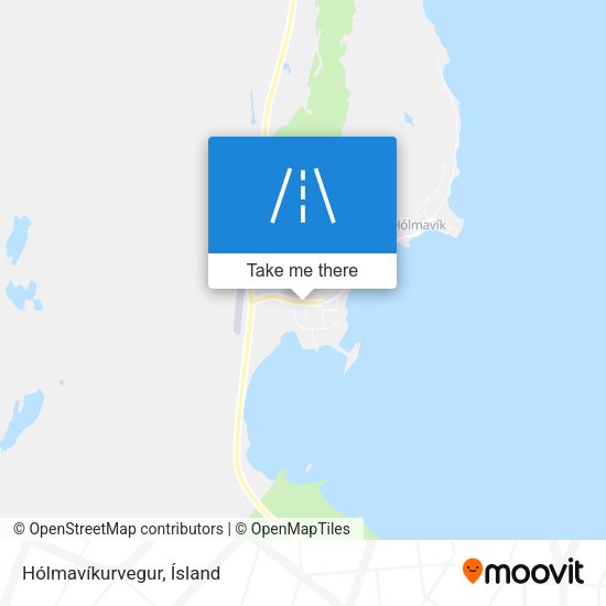 Hólmavíkurvegur map