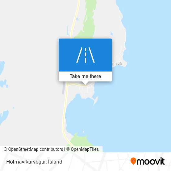 Hólmavíkurvegur map
