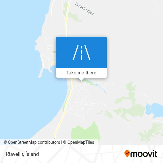 Iðavellir map