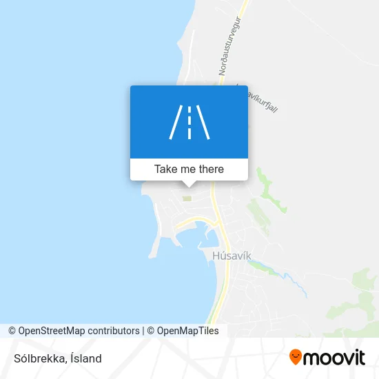 Sólbrekka map