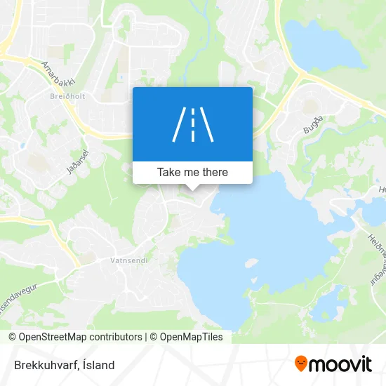 Brekkuhvarf map