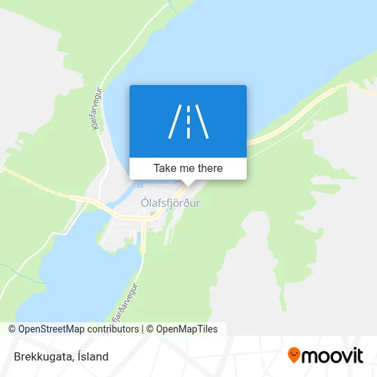 Brekkugata map
