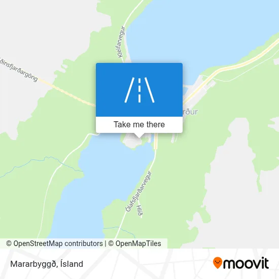 Mararbyggð map