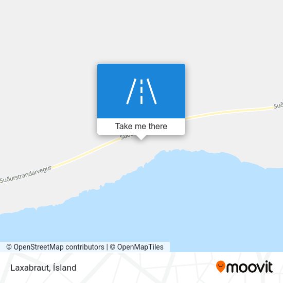Laxabraut map