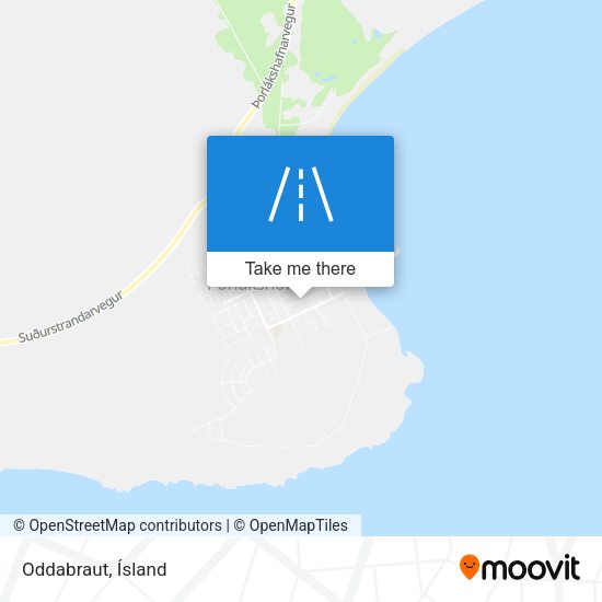 Oddabraut map