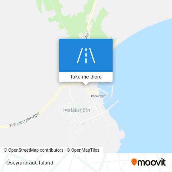 Óseyrarbraut map