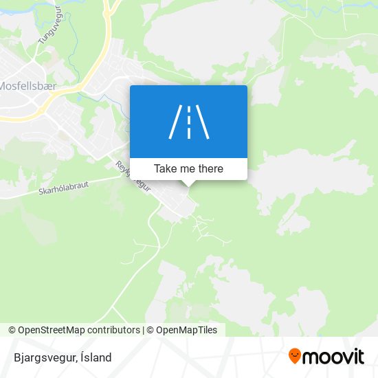 Bjargsvegur map