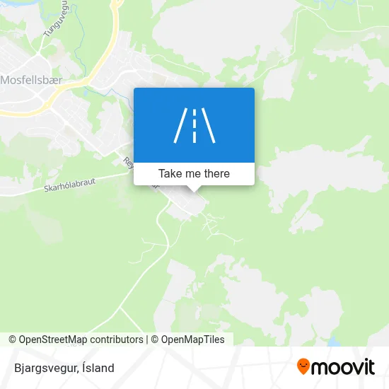 Bjargsvegur map