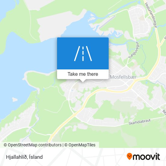 Hjallahlíð map