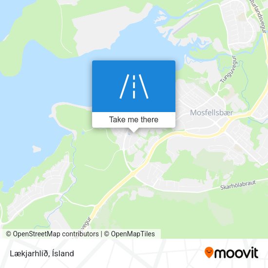 Lækjarhlíð map