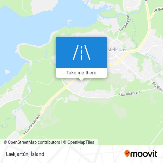 Lækjartún map