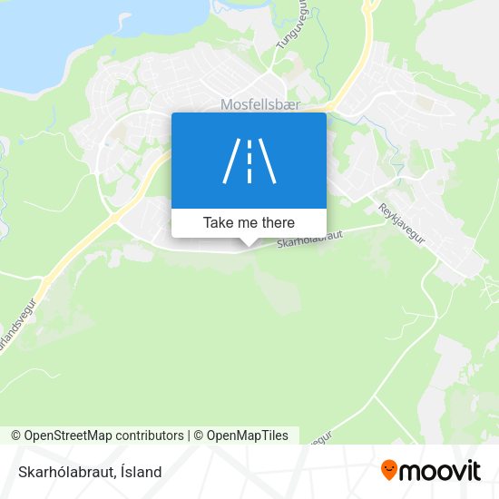 Skarhólabraut map