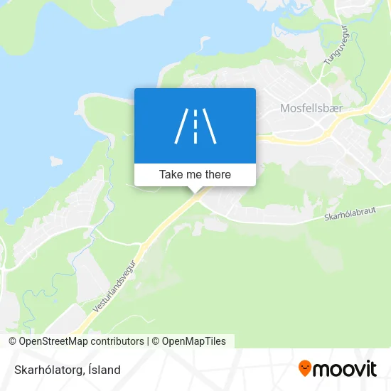 Skarhólatorg map