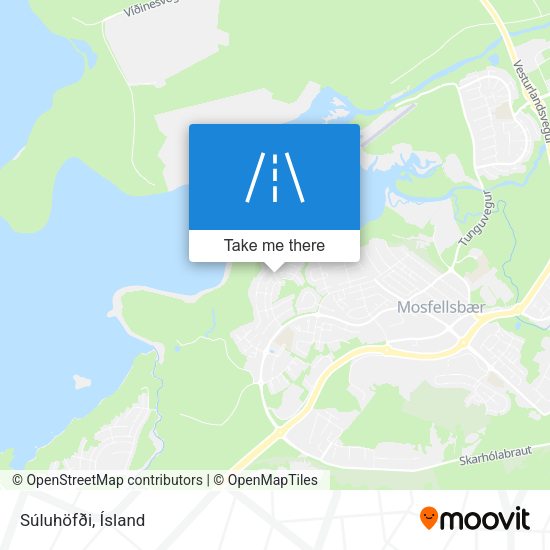 Súluhöfði map