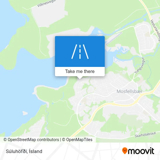 Súluhöfði map