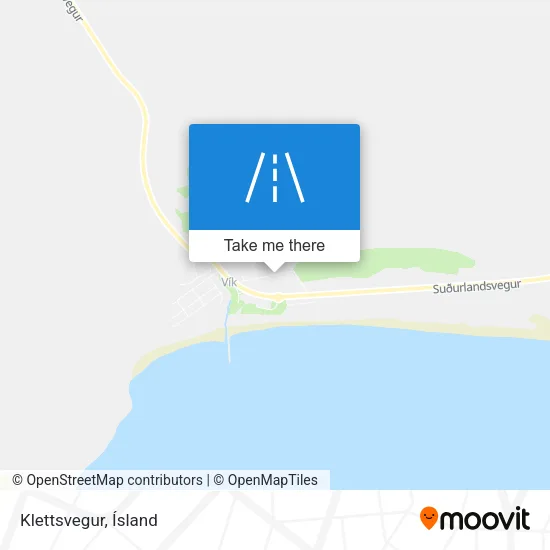 Klettsvegur map