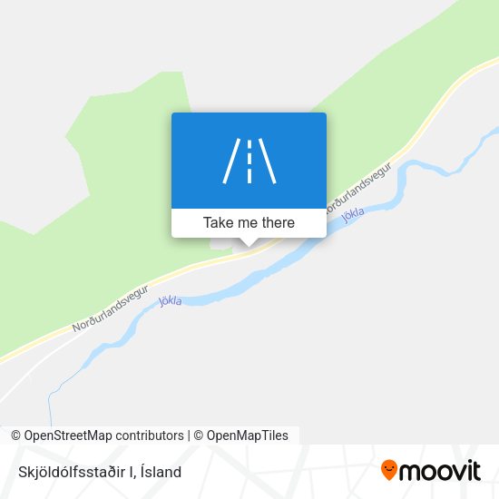 Skjöldólfsstaðir I map