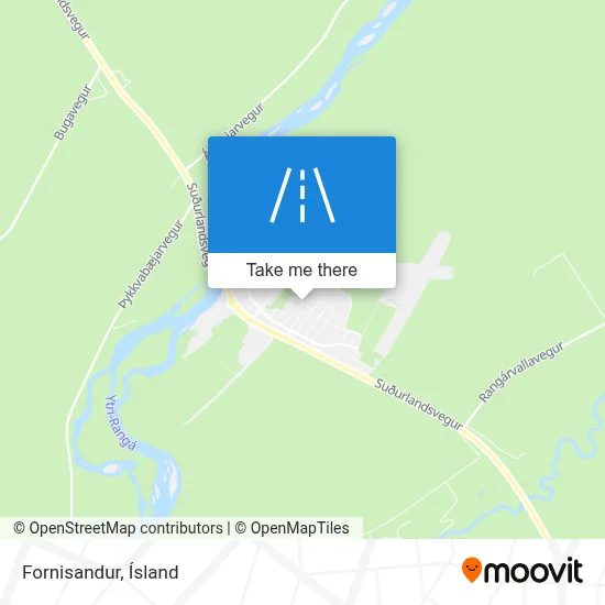 Fornisandur map
