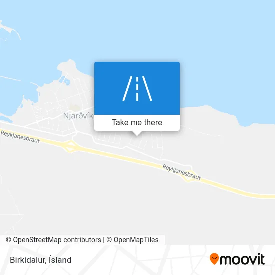 Birkidalur map