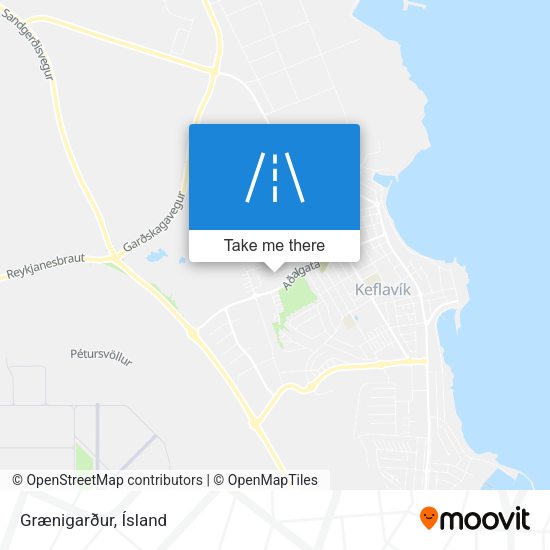 Grænigarður map