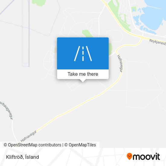 Kliftröð map