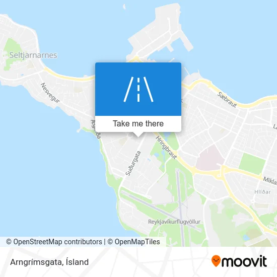 Arngrímsgata map