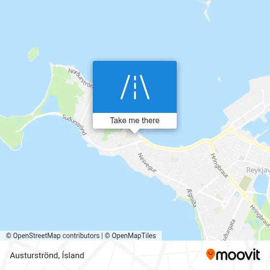 Austurströnd map