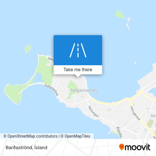 Barðaströnd map