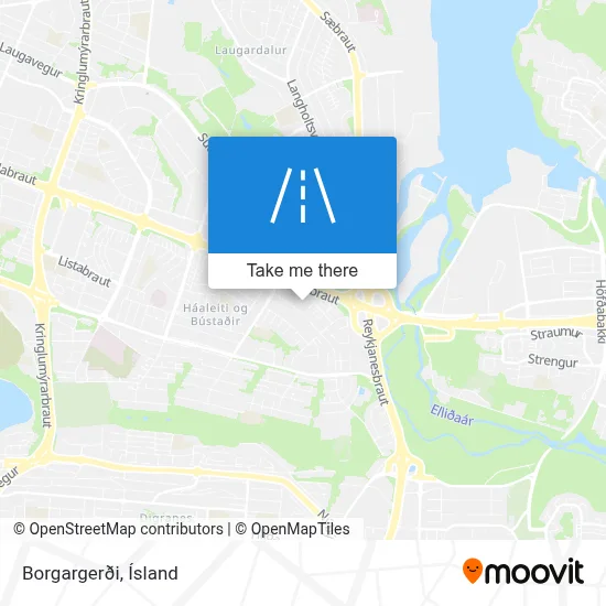 Borgargerði map