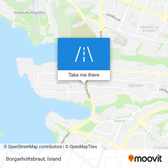 Borgarholtsbraut map