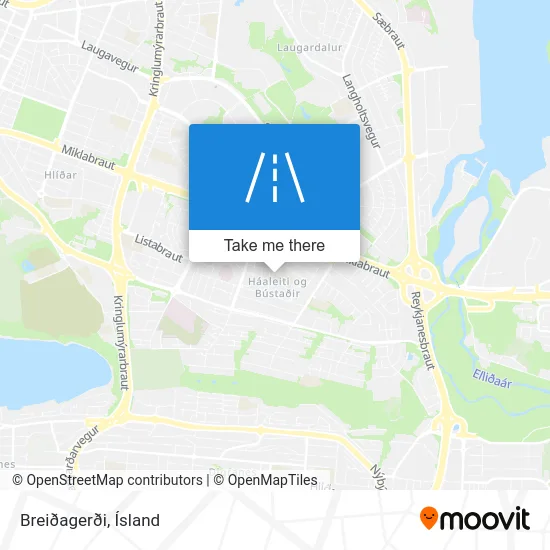Breiðagerði map